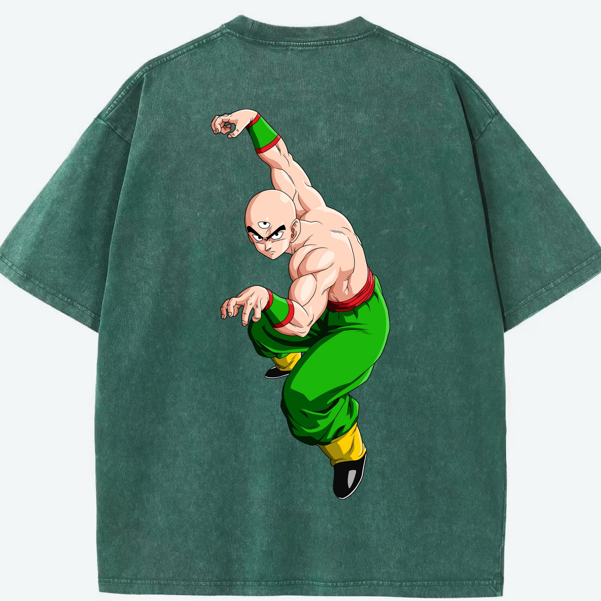 （画像用） ドラゴンボール DRAGON BALL 綿100% ヴィンテージ風 半袖Tシャツ（背面プリント）